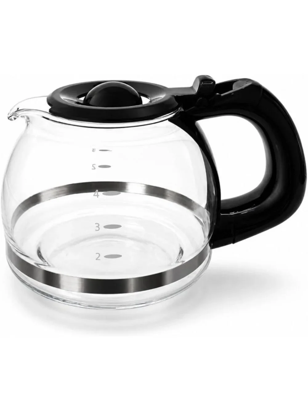 4-Cup Glass Coffeemaker Carafe Compatible with Oster & Mr. Coffee Models, 10.8cm